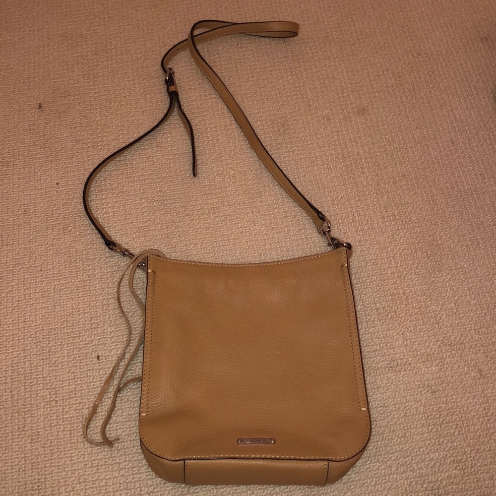 Rebecca Minkoff tan crossbody purse